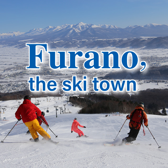 Furano, the ski town