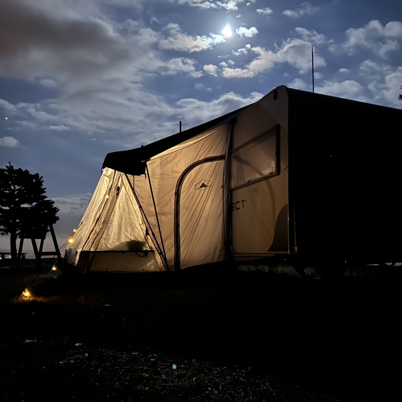 オフマップ・グランピングin なかふらの北星山ラベンダー園山頂展望台　Off Map Glamping in Nakafurano Hokuseiyama Lavender-enn Observatory