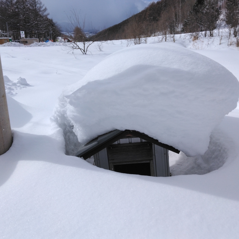 Beware of roof snow